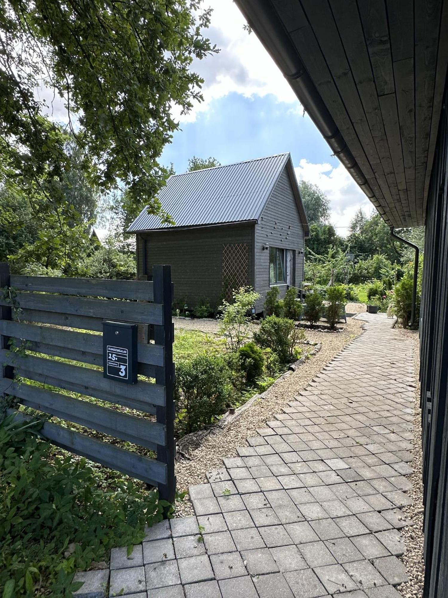 Amazing Little House On An Island With Garden Villa Riga Eksteriør billede